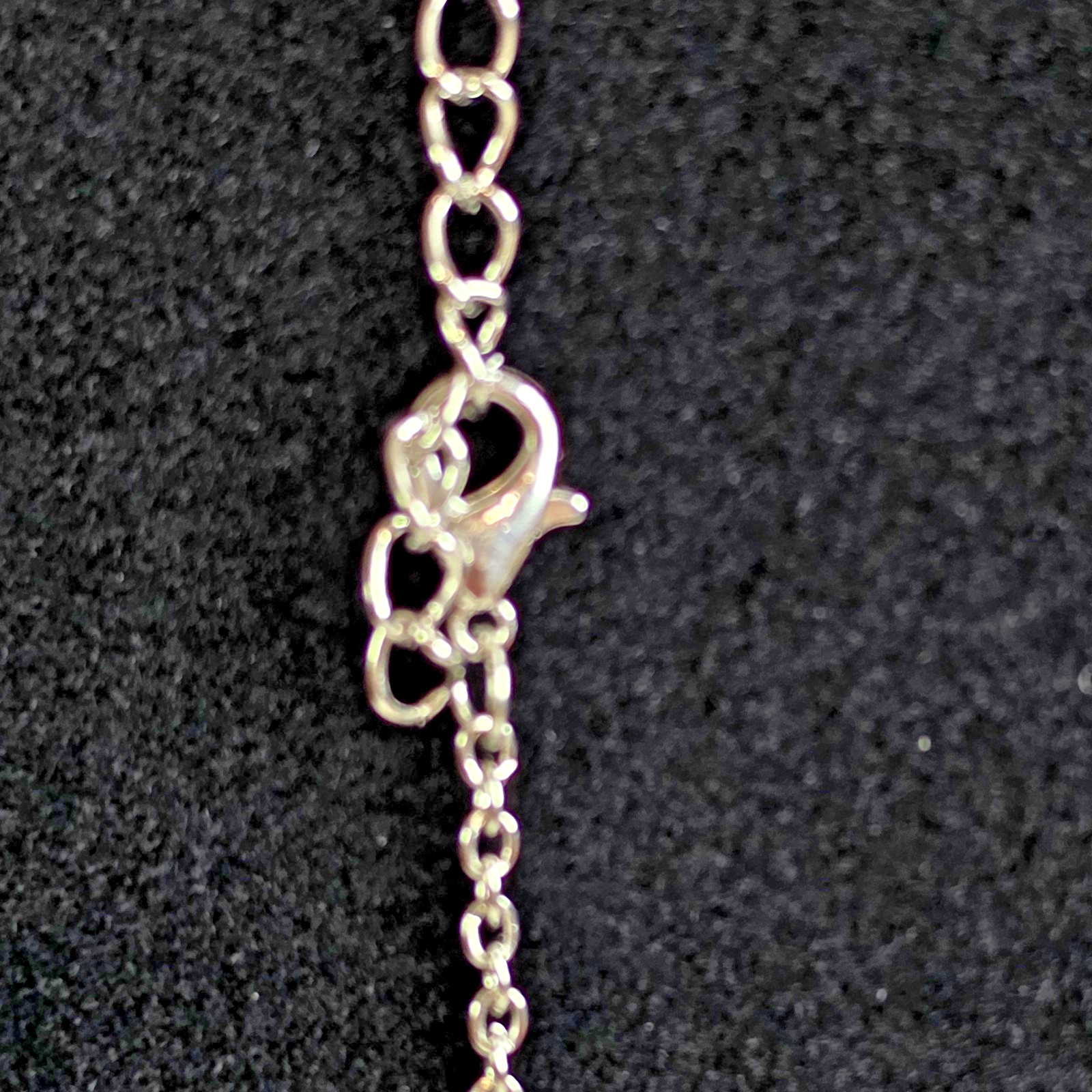Moth & Crescent Moon Pendant 24″ Adjustable Necklace, Cable Chain Lobster