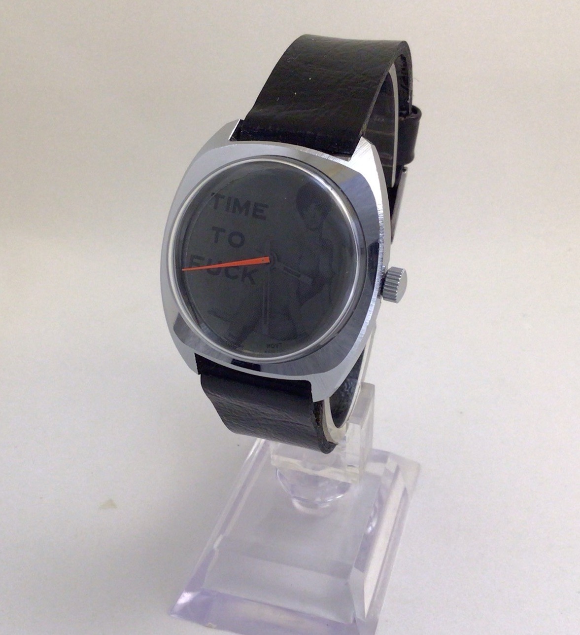 Vintage Erotica Wristwatch, Cal.BF 866, Ca.1970s, Working.