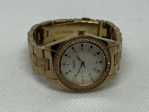 DNKY NY8399 Women’s Watch Rose Gold Stainless Steel Bracelet Analog Quartz B93