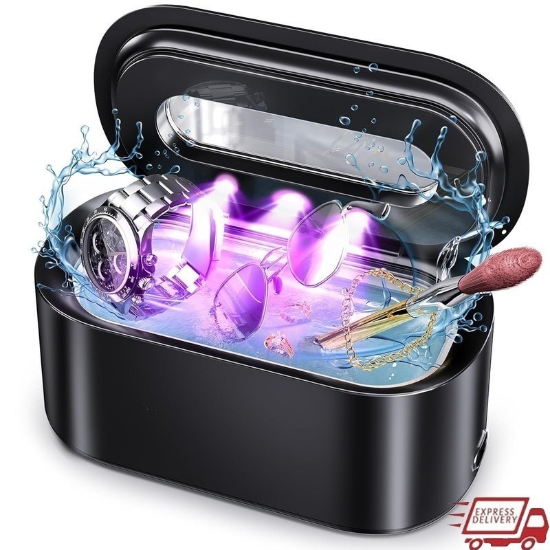 Ultrasonic Jewelry Cleaner 300s Deep Cleaning 48000Hz Dual Mode Portable Machine