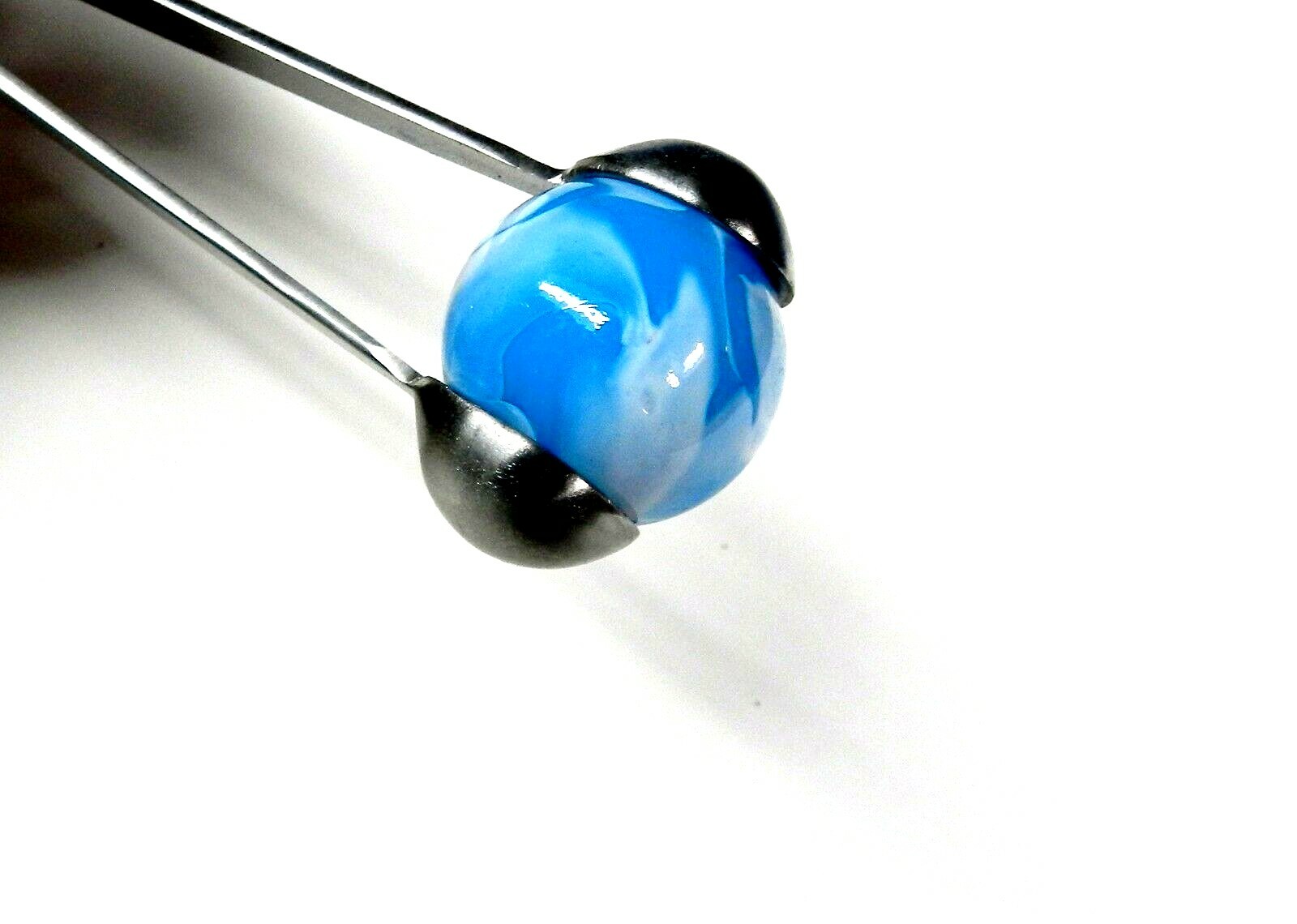 Tweezer for Marbles Large Cup Round Head Tweezers Beads & Stones – Glass Working
