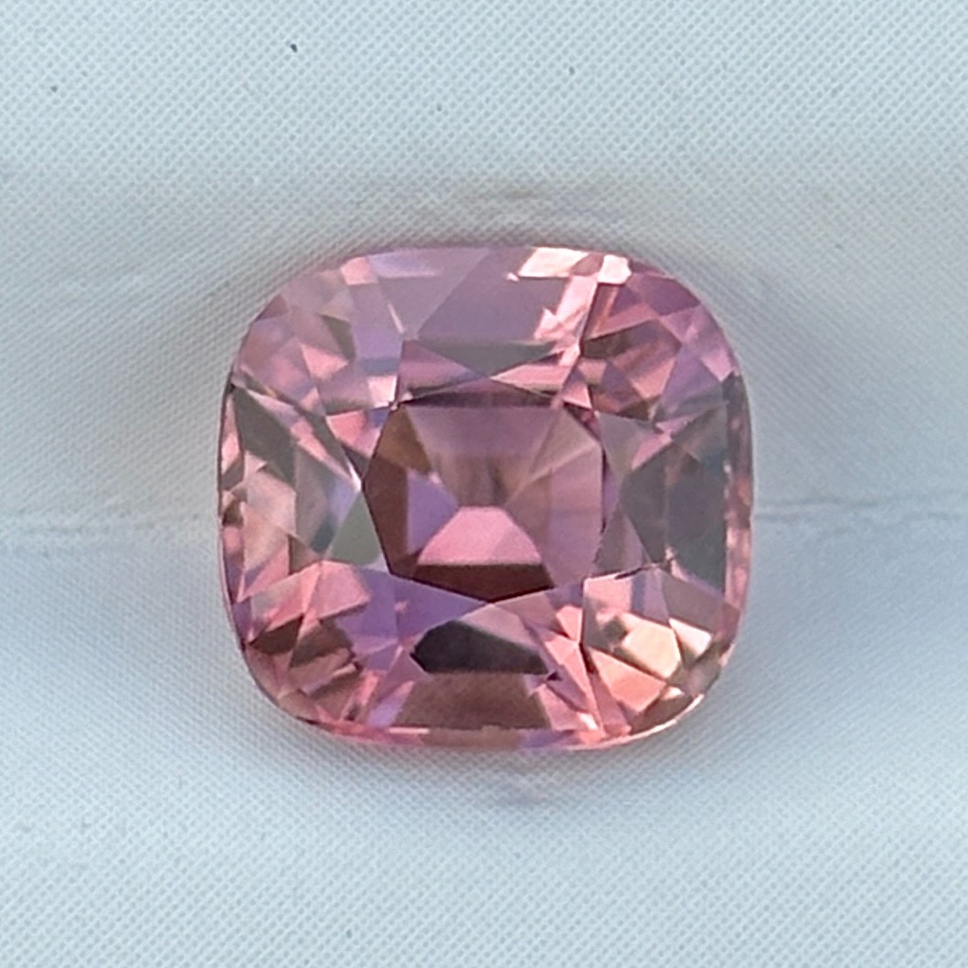 Natural Pink Tourmaline 2.21ct Cushion Cut | Congo | Loose Gemstone