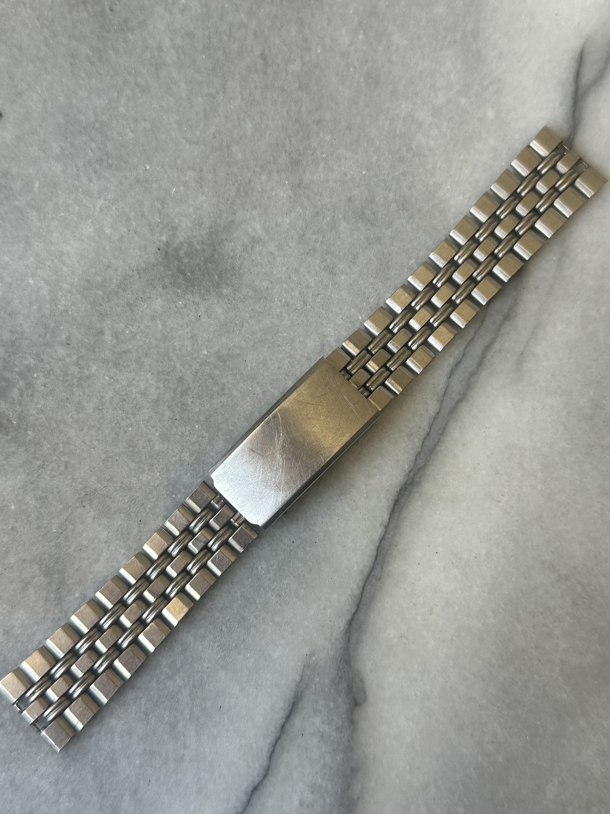 Bracelet de montre style Jubilee en acier inoxydable