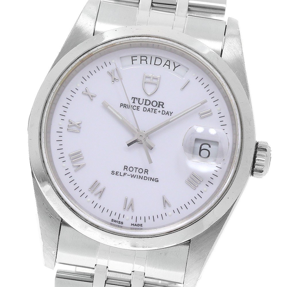 TUDOR Prince Date Day 76200 white Dial Automatic Men’s Watch_939068