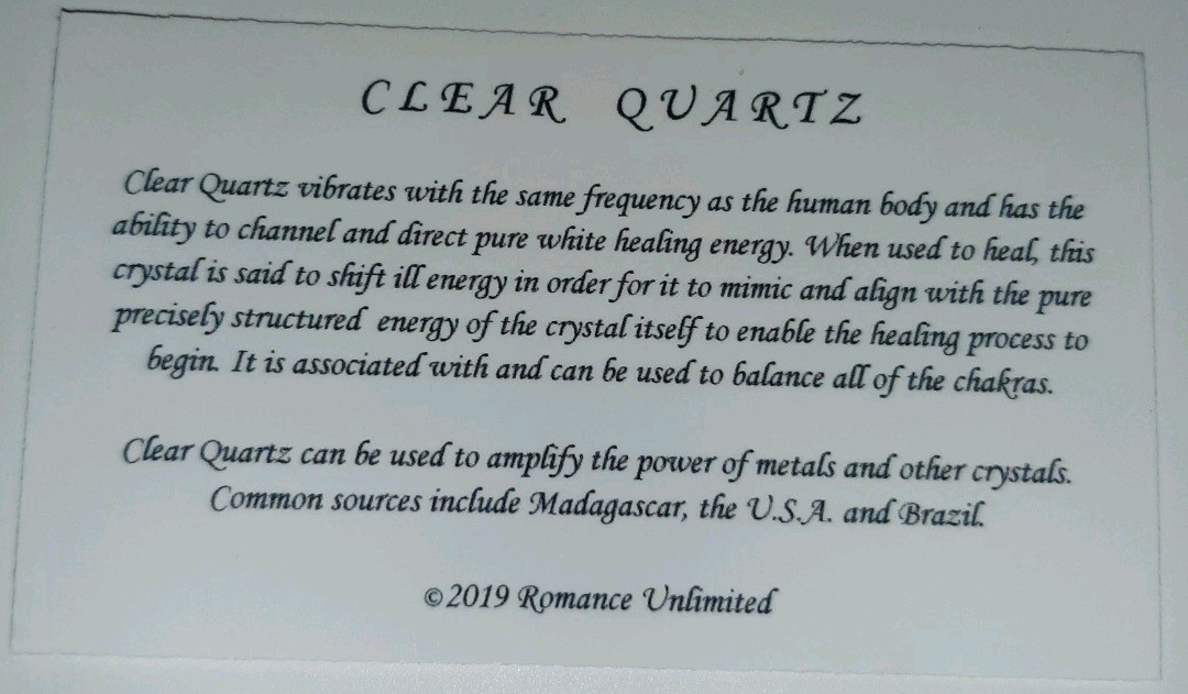 Genuine Milky CLEAR QUARTZ Crystal Point KYANITE Beads Glass Moon Face Pendant