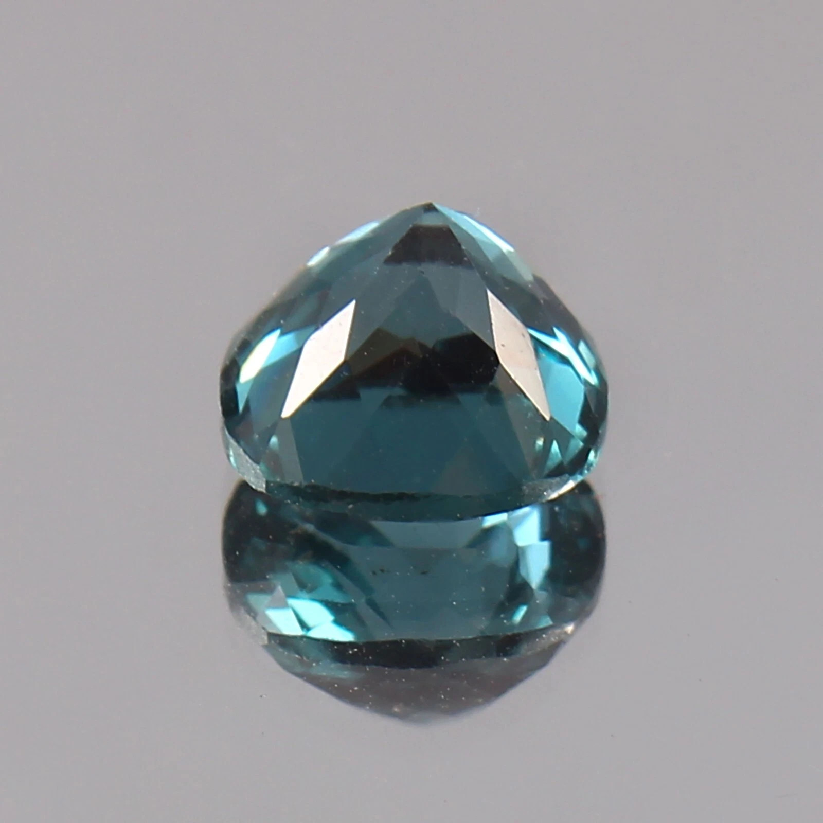 AAA 11×11 MM Natural Indicolite Blue Green Tourmaline Loose Cushion Gemstone Cut