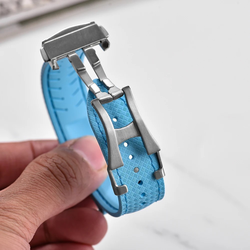 Watch Buckle Stainless Steel Deployment Clasp Brushed Folding 18mm 20mm 22mm