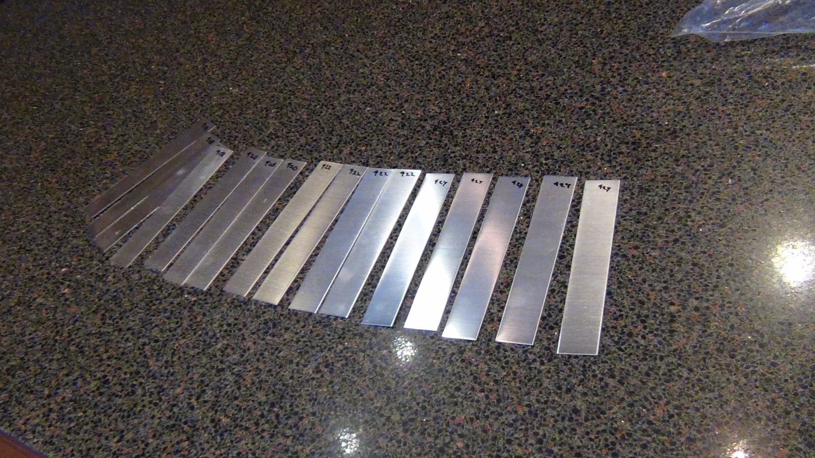 Pure 999 silver sheet metal 1 x 6 inch gauge 18 20 22 24 26 28 30 ga 1/2 hard
