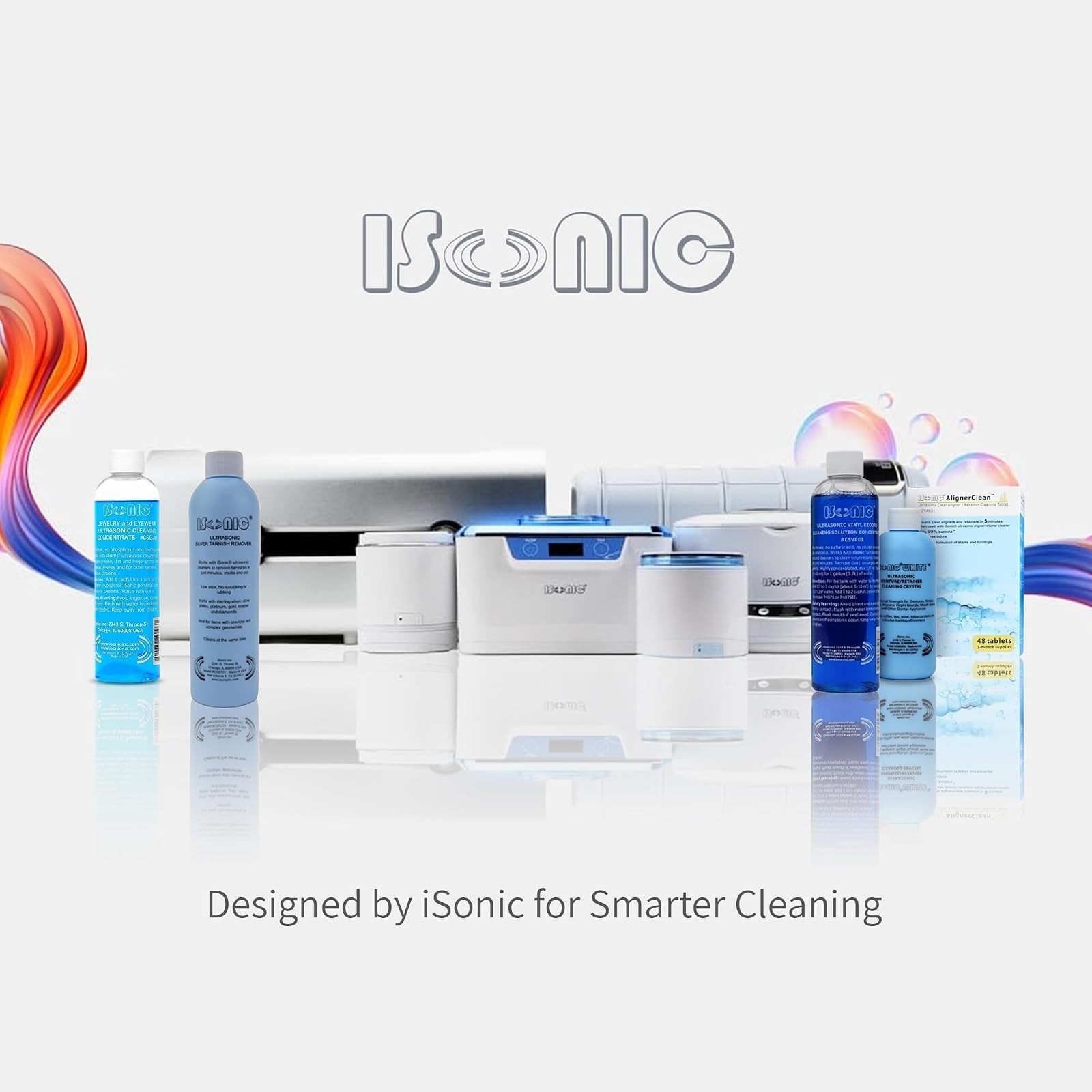 iSonic Ultrasonic Jewelry Cleaner Solution Concentrate – 8 oz