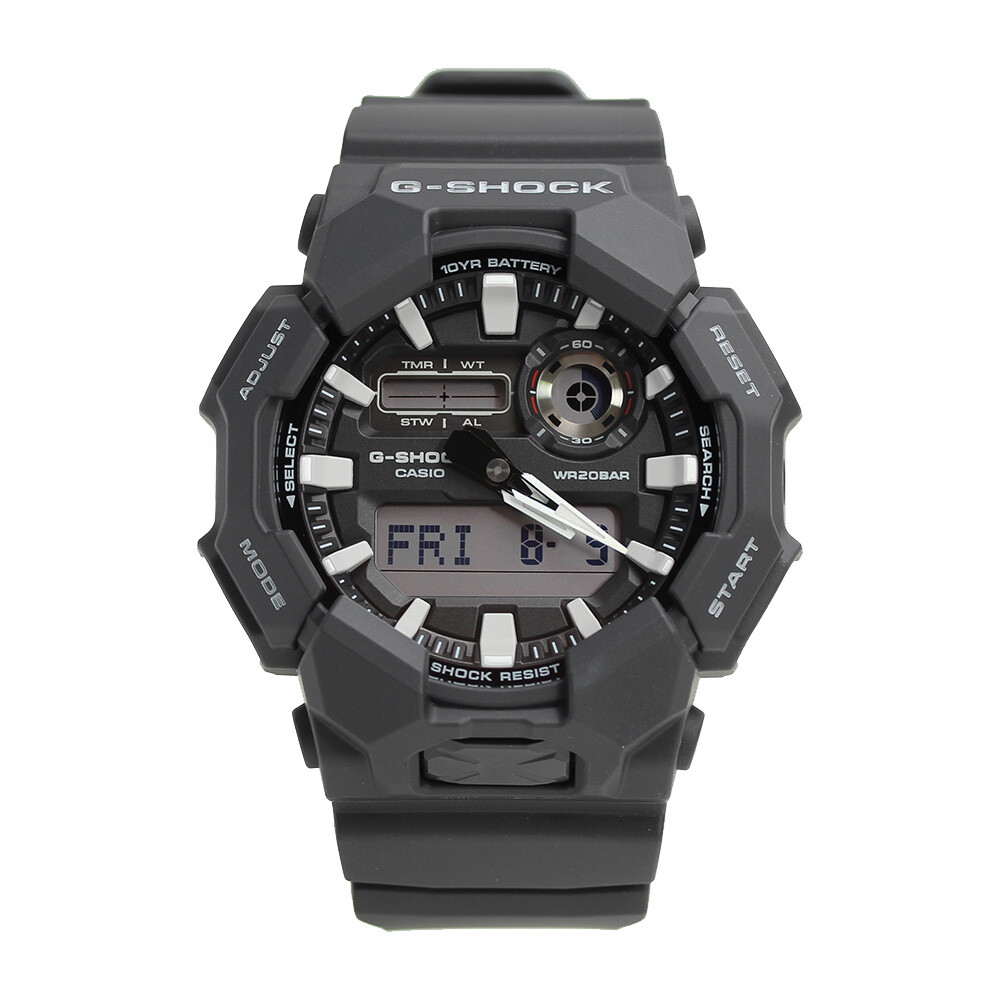 CASIO G-SHOCK GA-010-1A GA-010 GA Quartz Analog & Digital Black
