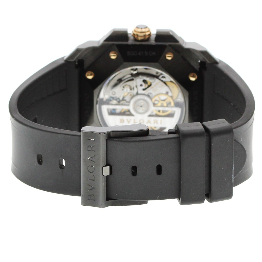BVLGARI Okto Ultra Nero BGO41SCH Chronograph Automatic Men’s Watch_965150
