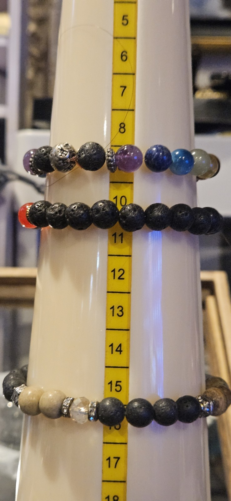 7 Chakra Healing Bracelet Lot Of 3 Beautiful Stunning Bracelets