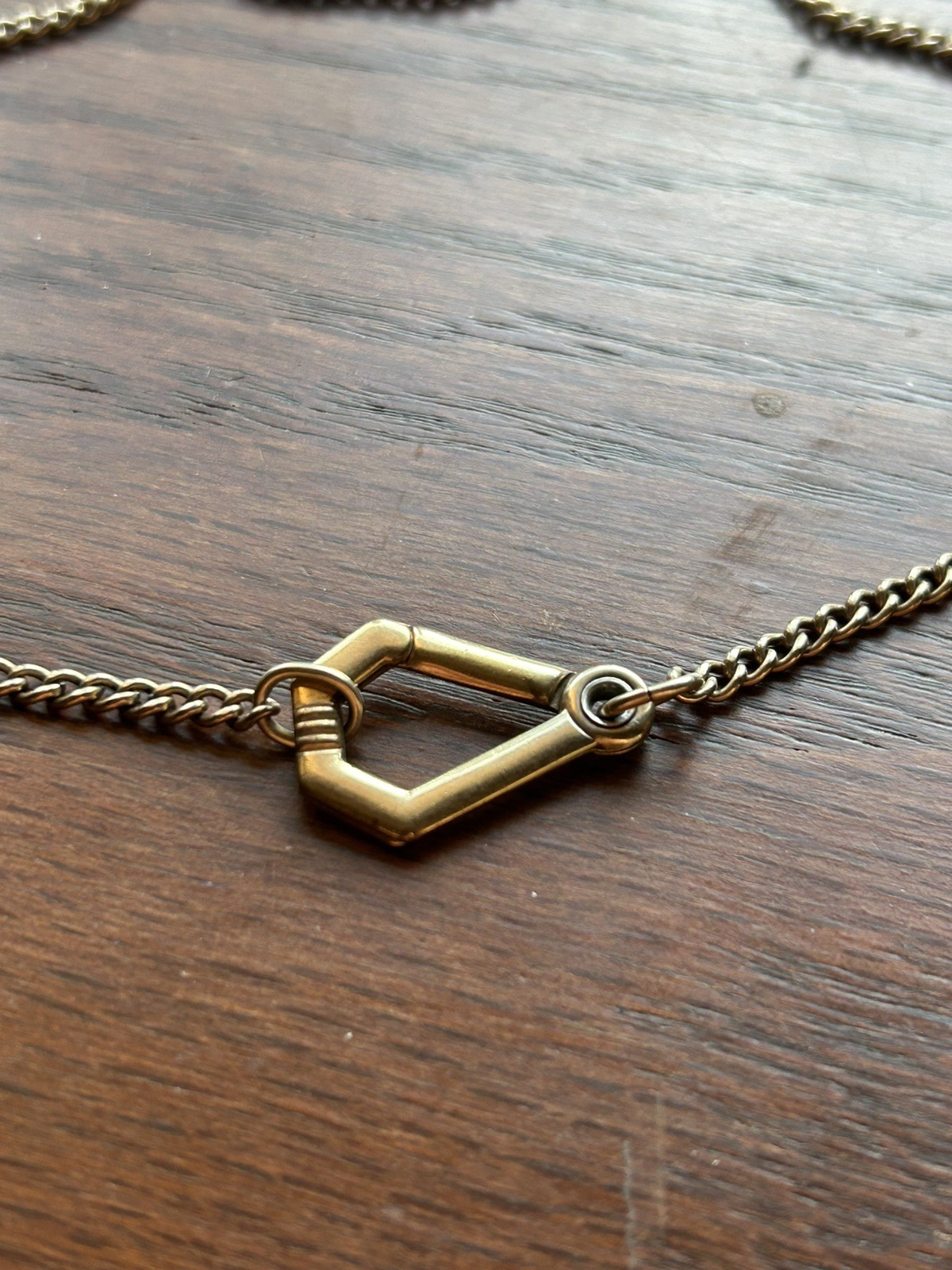 Vintage Kreisler GF Curb Watch Chain Necklace