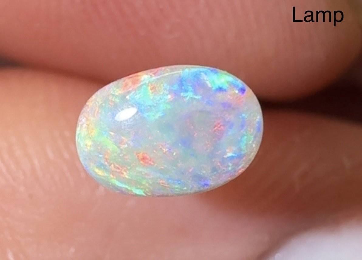 Lightning Ridge Australia Solid Crystal Opal 0.40 ct Gemstone