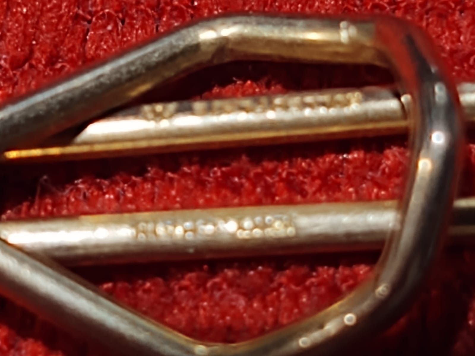 Antique 10K GOLD PLATED Tie Clip as Pictured Unknown Details