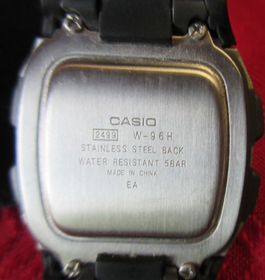 Vtg Casio Digital Watch Lot G-Shock Calculator CA53W W96H F105 A158W A153 Parts