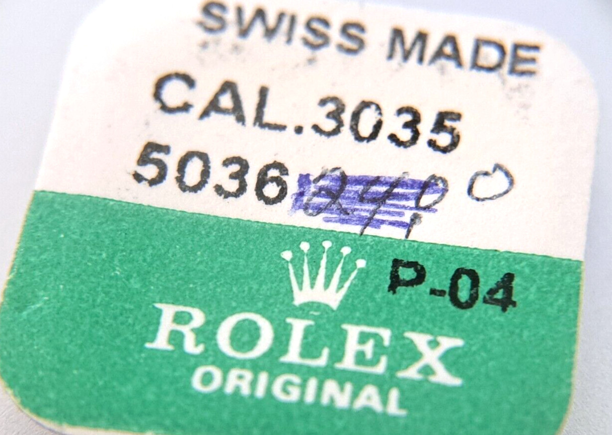 Genuine Rolex 3035 5036 cal 3030, part no 5036 Setting Lever NOS