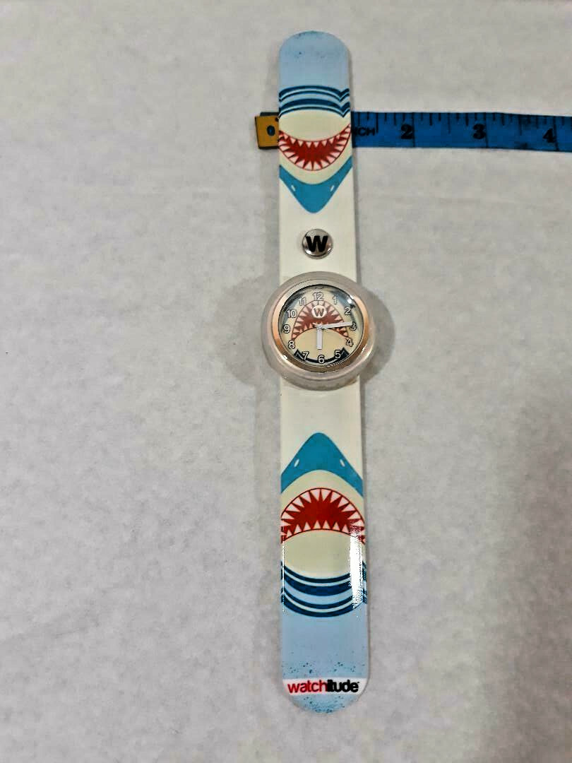 SHARK BITE Watchitude Splash Proof Kids Super Fun Slide Slap Watch