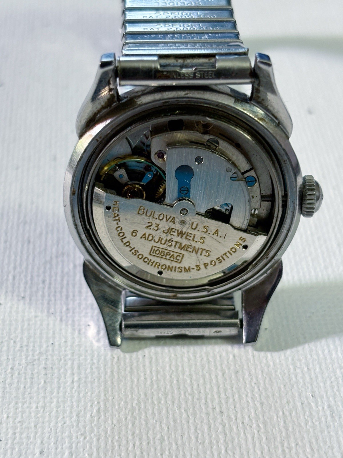 BULOVA USA 23 Jewels Selfwinding Gents Dress Watch -1957-Working