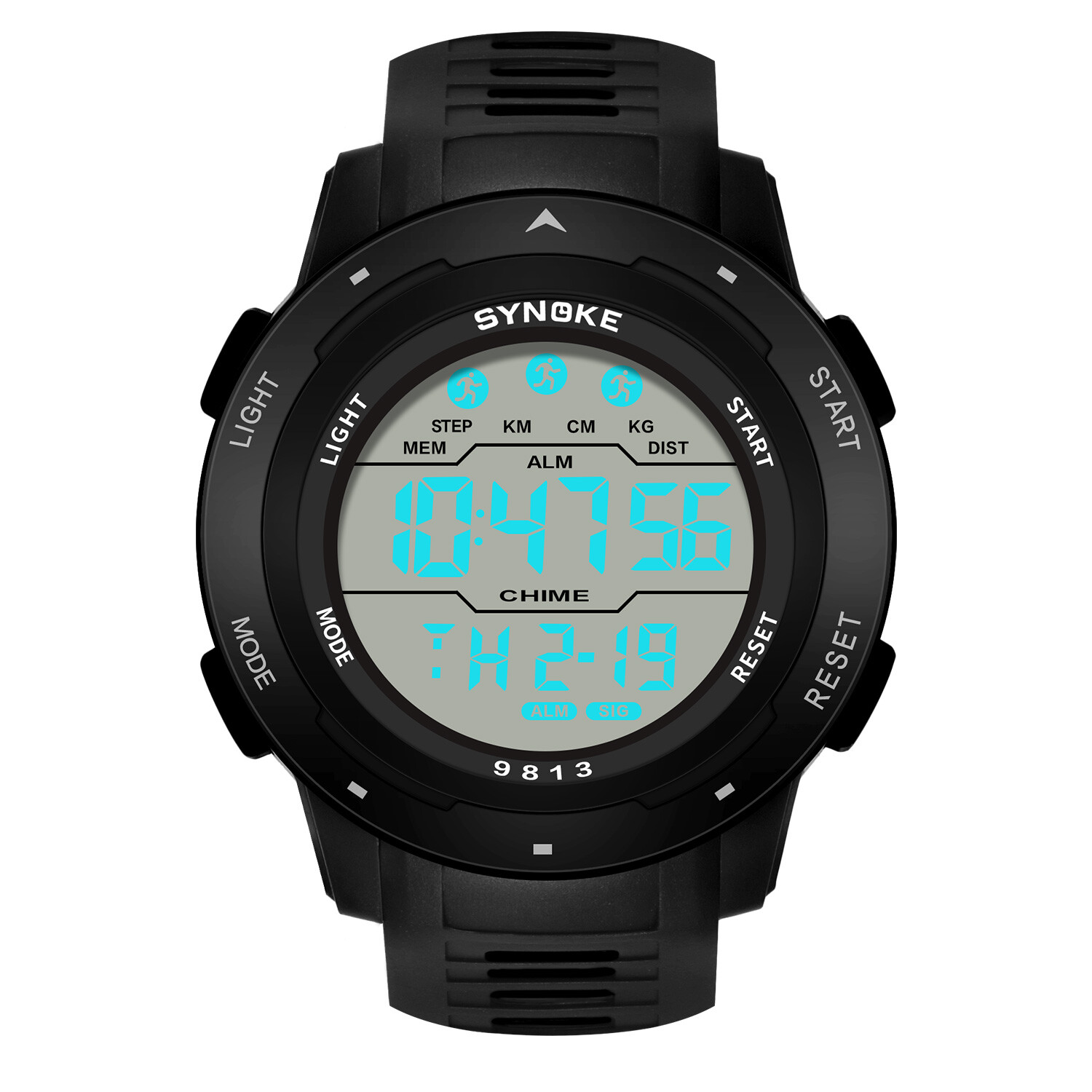 Men Waterproof Digital Sports Watch Military Tactical LED Backlight Wristwatch