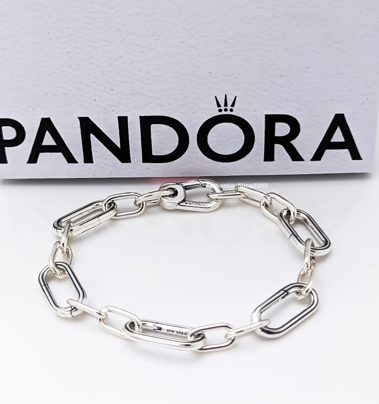 100% Authentic 925 Silver PANDORA ME Five Openable Link Chain Bracelet 593363C00