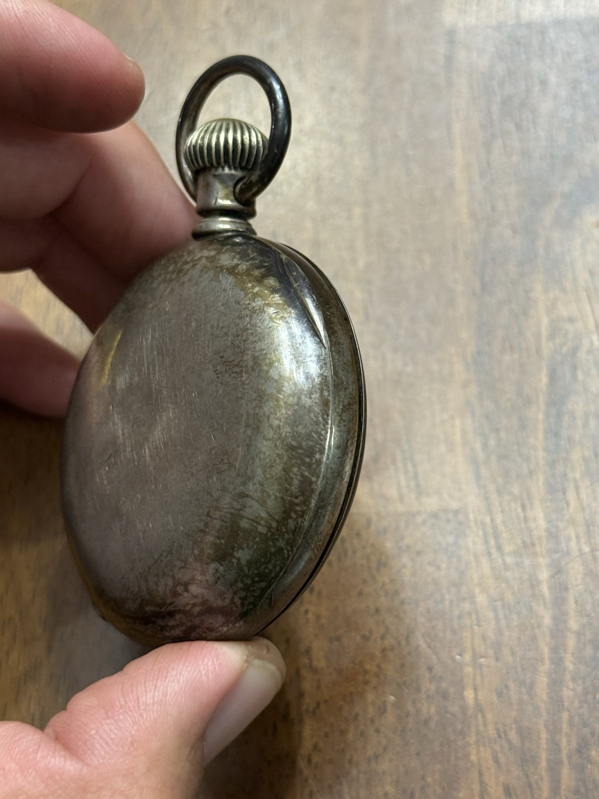 Waltham Pocket Watch 18s Model 1877 Broadway Grade 7j Fahys Coin Silver Case