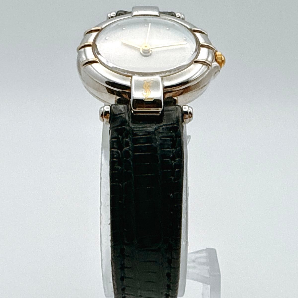 A116 item original belt YSL Yves Saint Laurent ladies watch