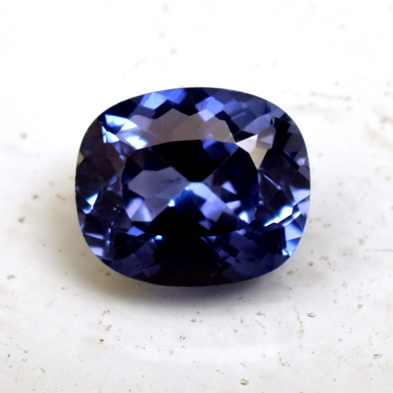 Lab Grown Blue Color Sapphire 4.10 Ct Certified Loose Gemstone For Ring Use