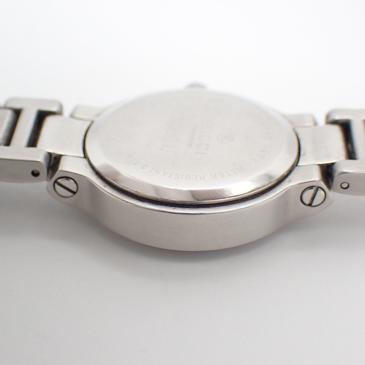 Used Gucci 8900L Quartz Ladies Watch Gray Dial SS Band
