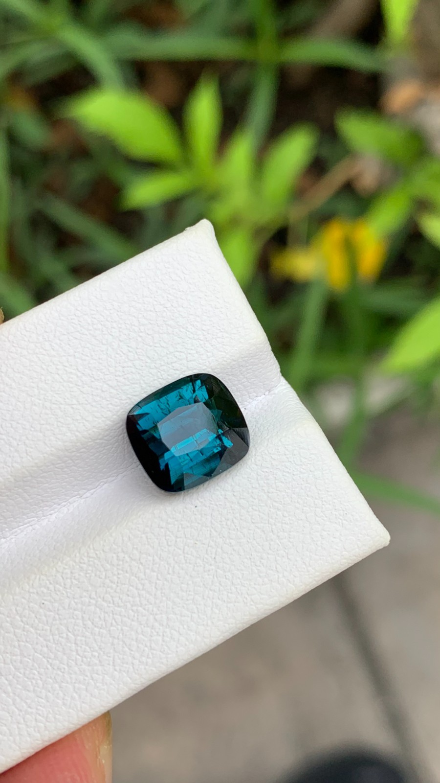 Natural Indicolite Blue Tourmaline faceted , Origin: Afghanistan