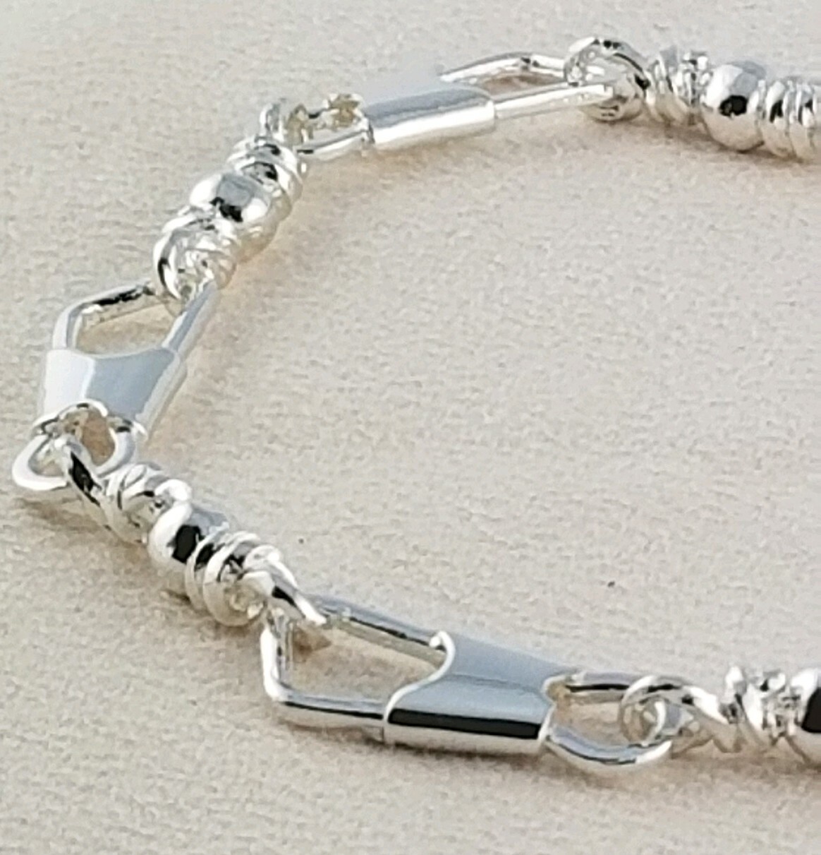 ACTS Bracelet Sterling Silver Fishers Of Men Bracelet/Walk to Emmaus. Beautiful!