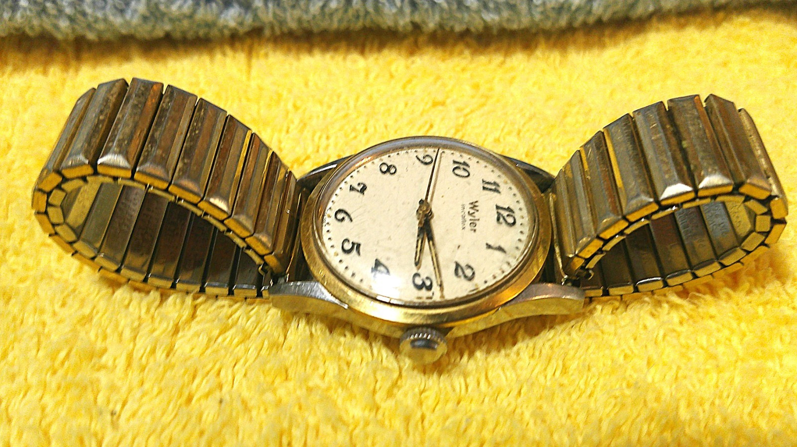 Vintage Wyler Lifeguard incaflex 3370/3-1162 Running NICE!