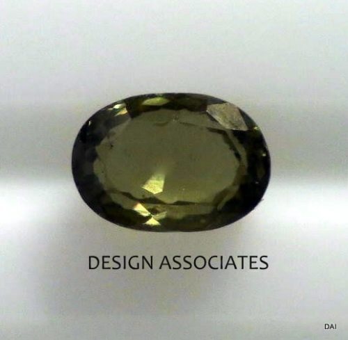 GREEN ZIRCON 7.89 X 5.48 MM OVAL CUT ALL NATURAL AAA (181286)