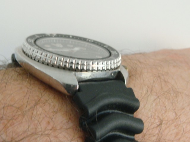 Seiko automatic 17j Willard Diver 6309‑7040 October 1977 M.I Japan Resist dial
