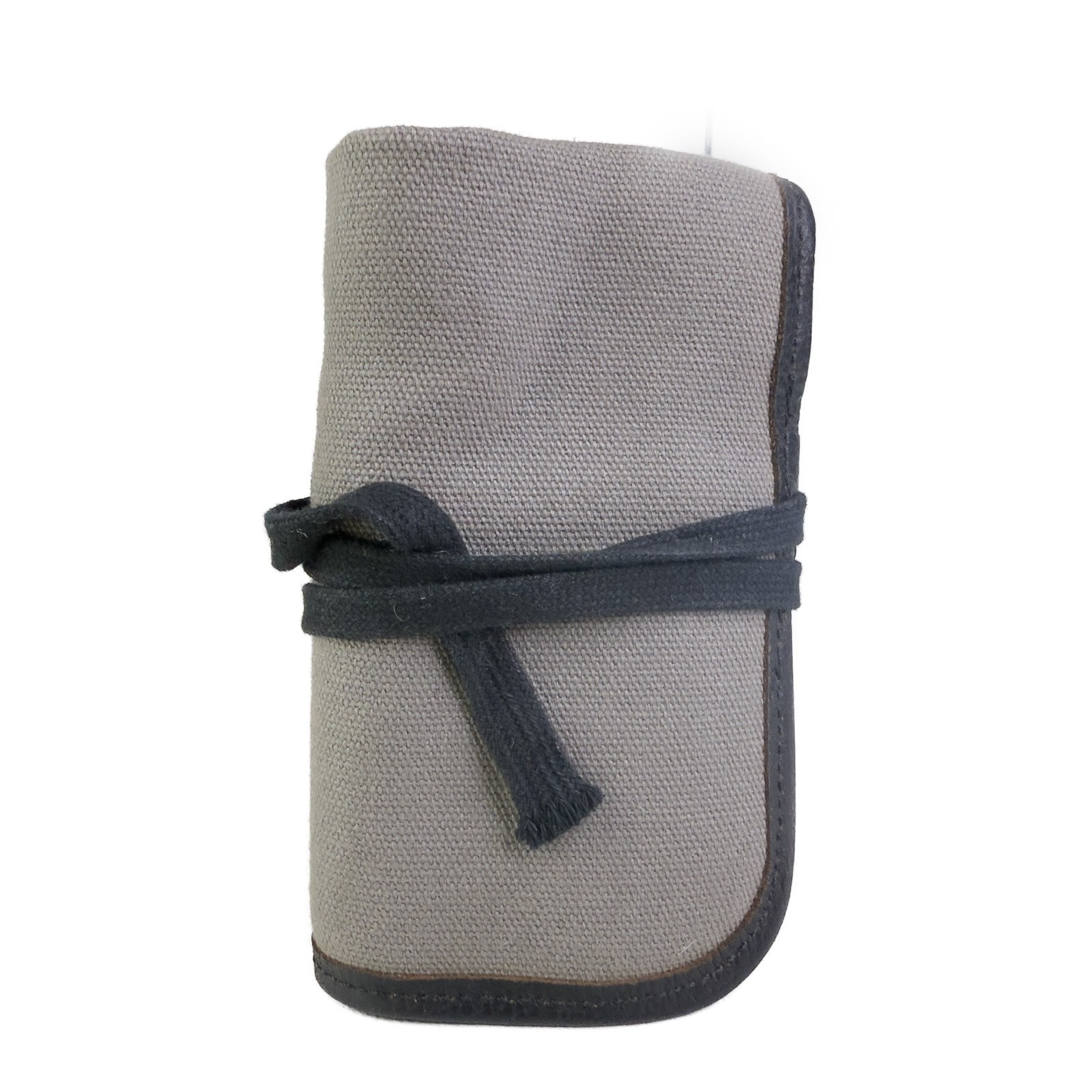 Dan Henry Leather & Canvas Watch Travel Carrier Traveling Pouch Case Black
