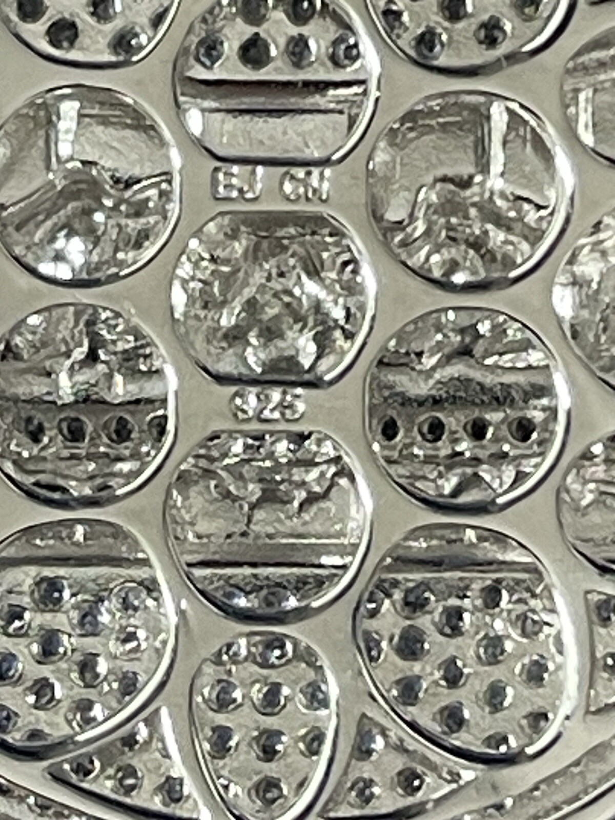 Swarovski Crystal Last Supper Pendant 925 Silver MSRP $220
