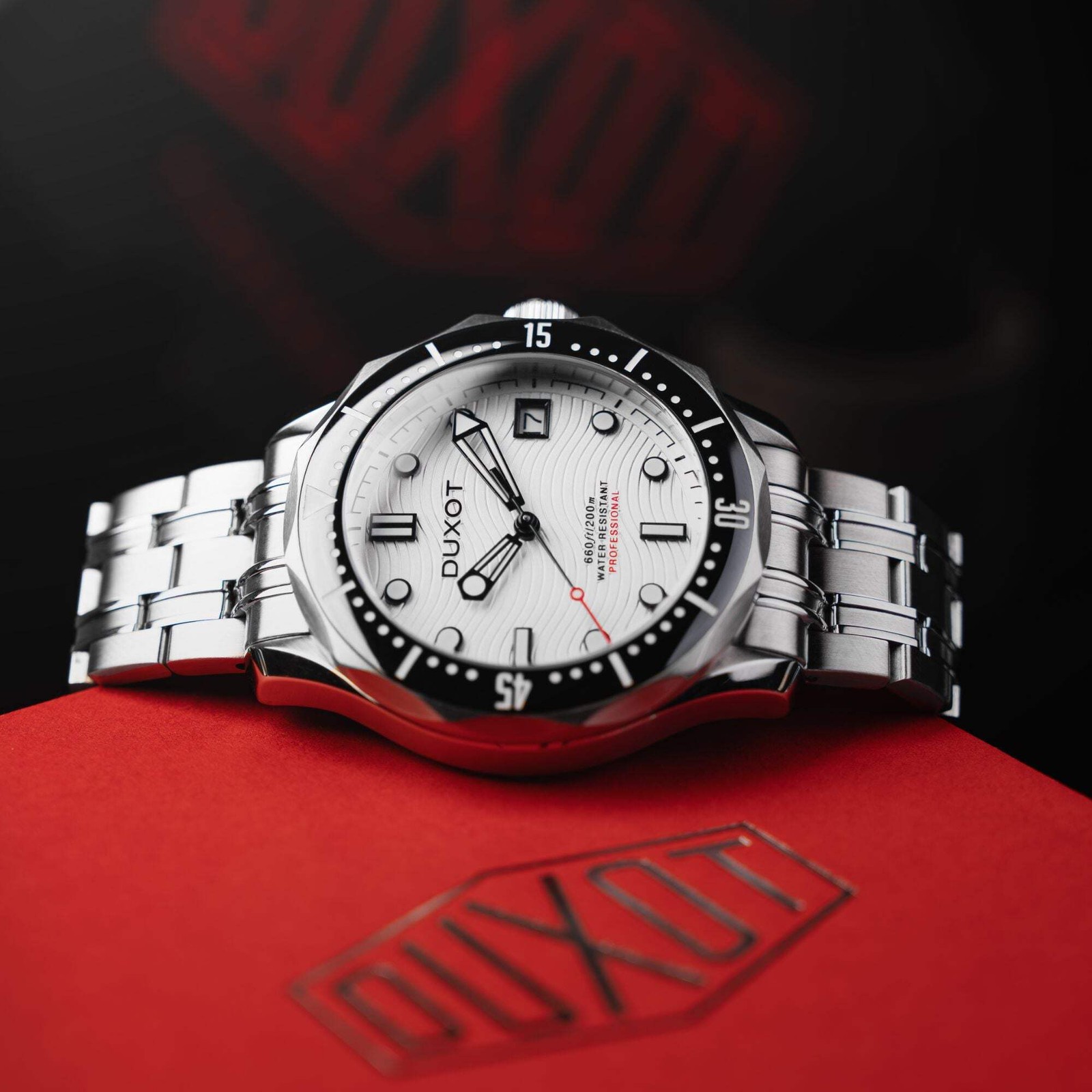 Duxot Henri Diver Stainless Steel 41mm Japanese Automatic Wristwatch DX-2060-77