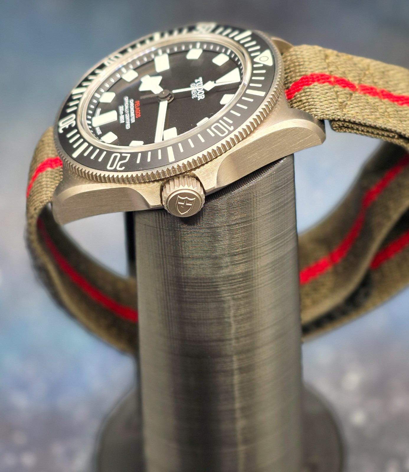 2025 TUDOR Pelagos FXD M25717N-0001 Titanium 42mm Excellent Black Dial NATO