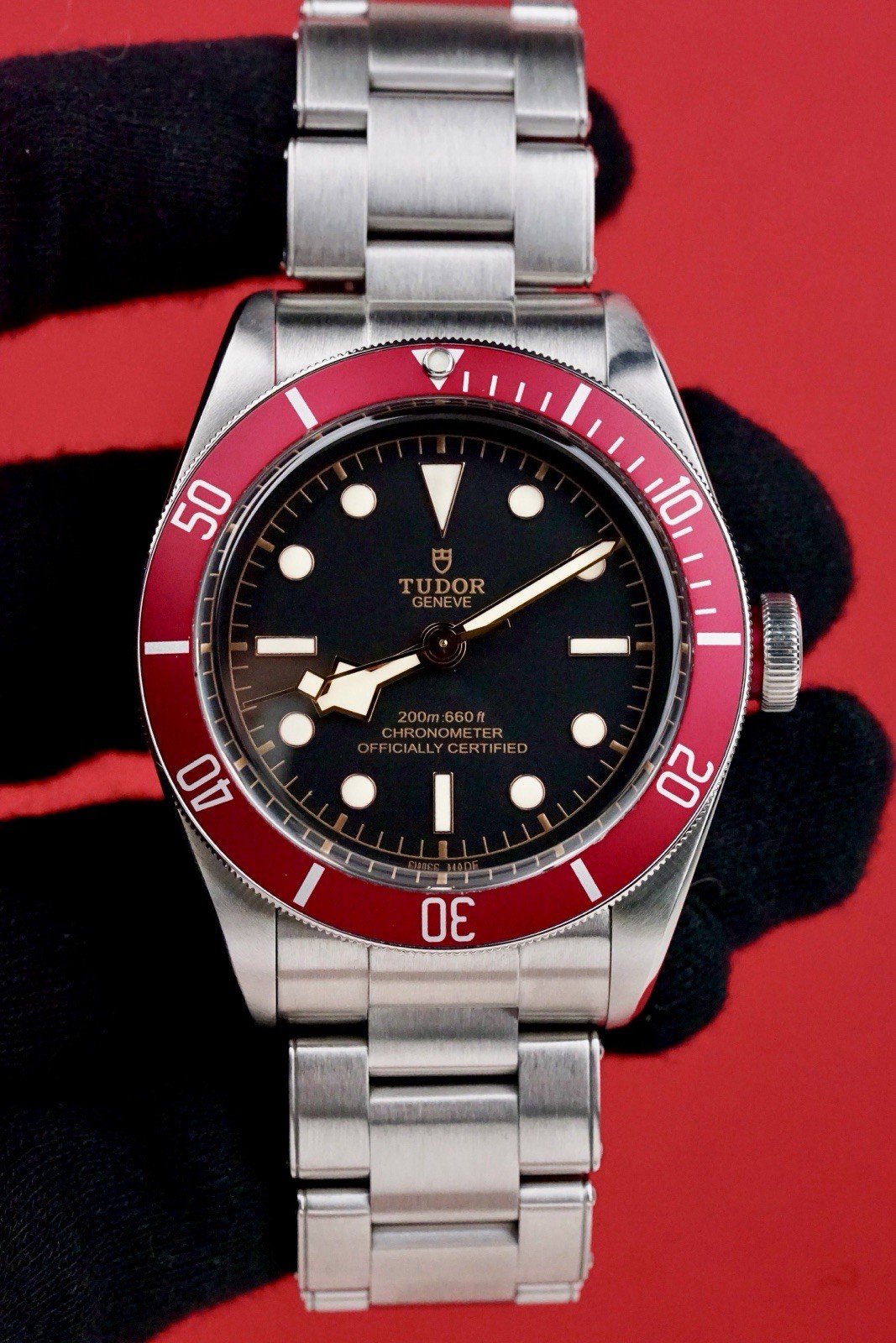 Tudor Black Bay 41mm #79230R Red Bezel . Clean!!