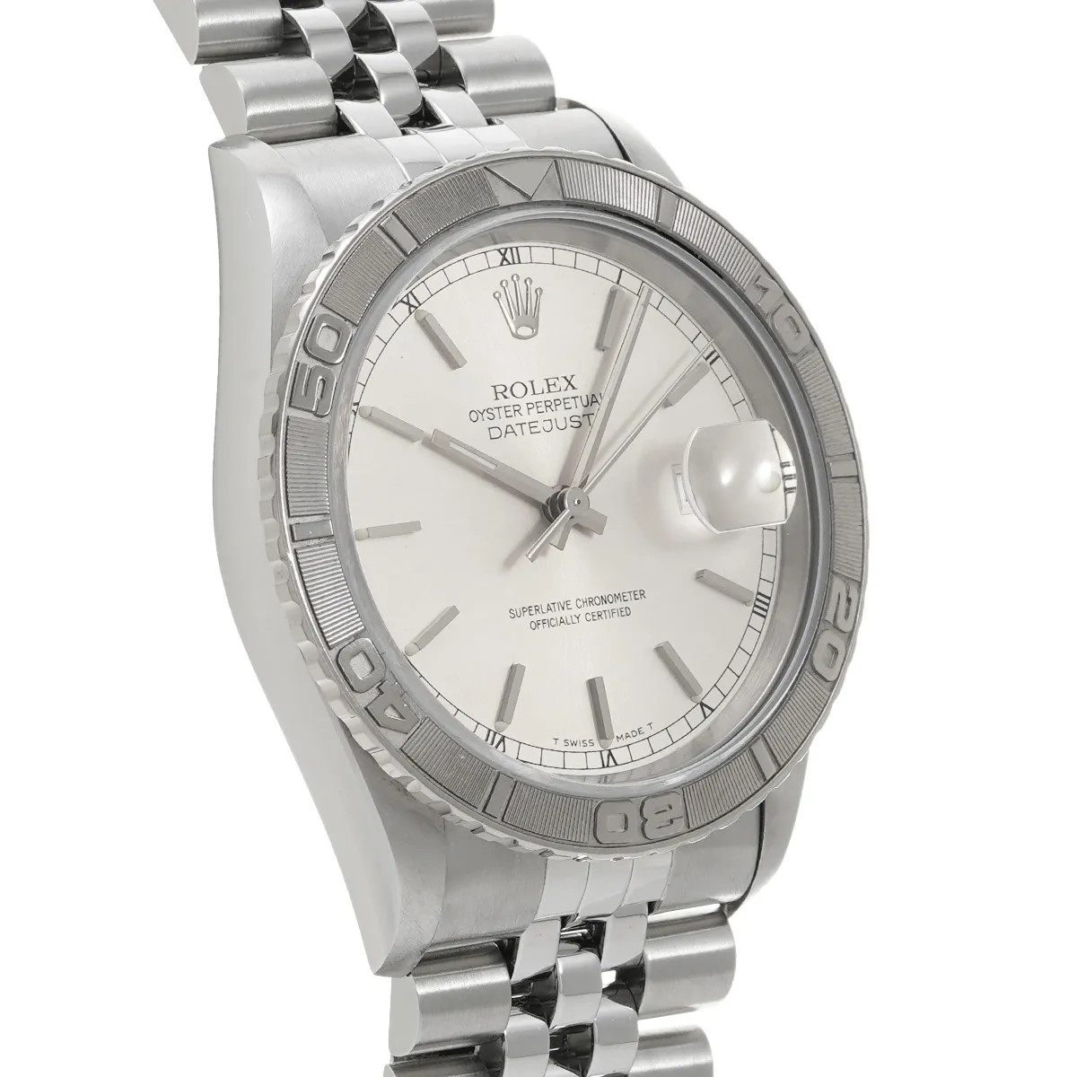 Rolex Datejust 16264 36mm Stainless Steel Gray Wristwatch #WW9932