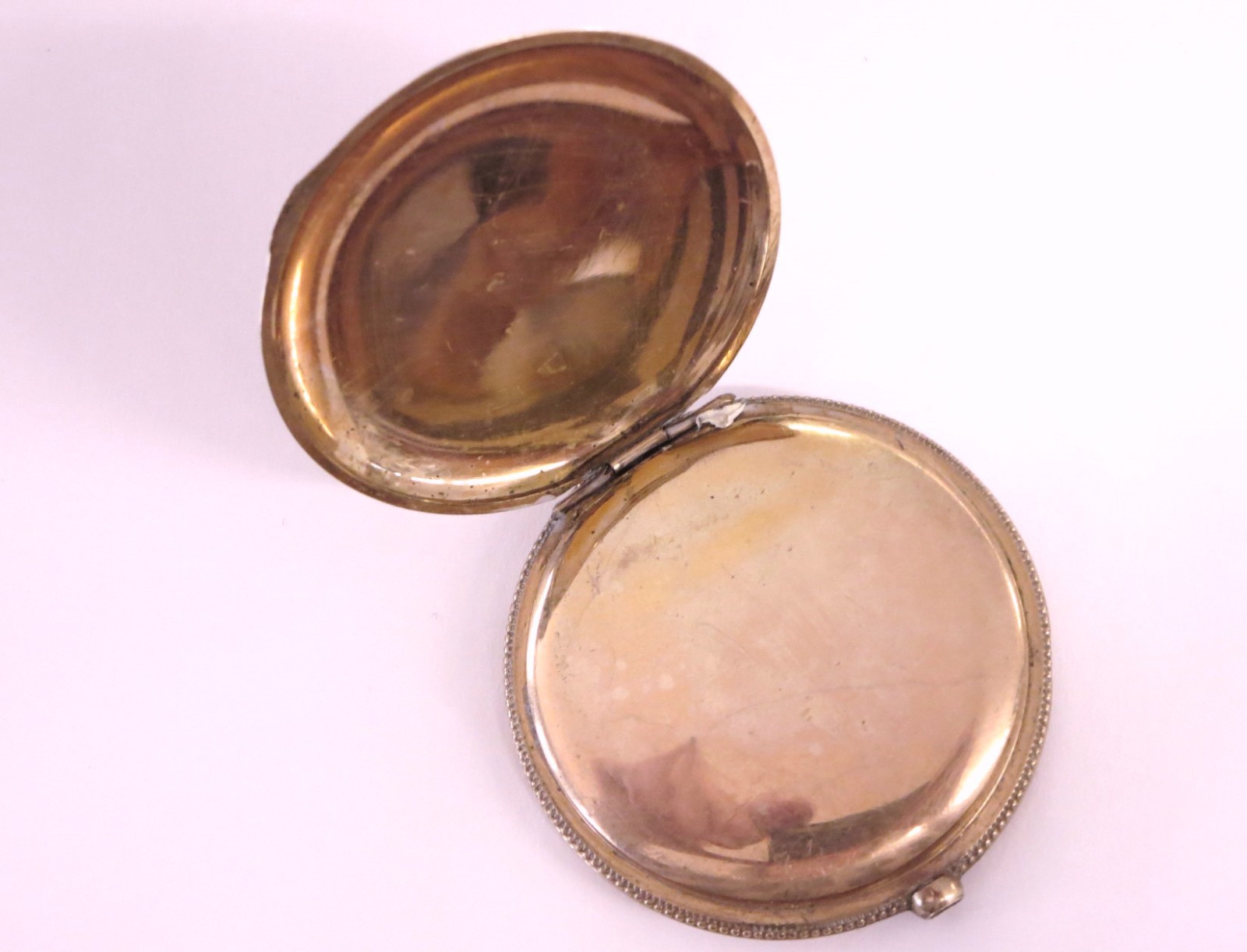 Antique Vintage VICTORY Men’s Pocket WATCH CASE Gold Filled Warranted 10 Years
