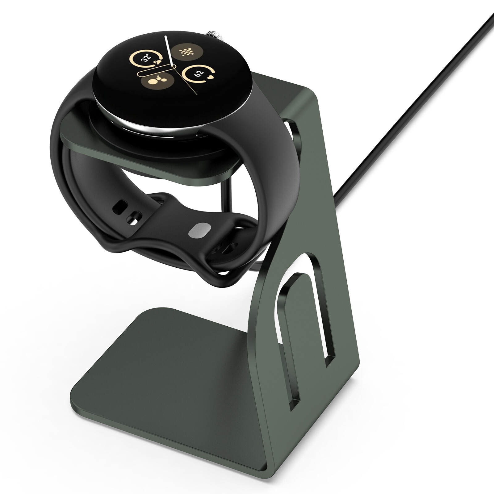 Aluminum Charging Bracket Watch Charging Dock Holder for Google Pixel Watch 2