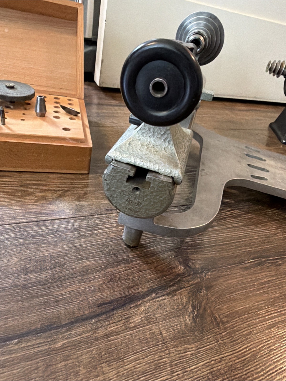 Boley 8mm Collet Jewelers Watchmakers Lathe Motor & Borel base