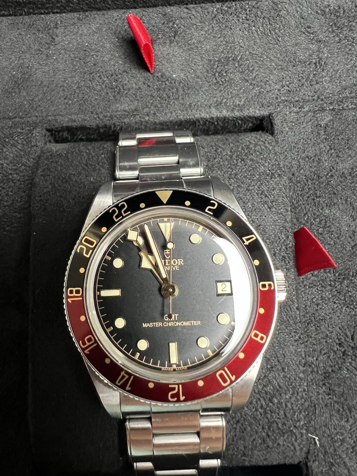 2025 Tudor Black Bay GMT Red COKE 39mm 7939G1A0NRU Complete Set!