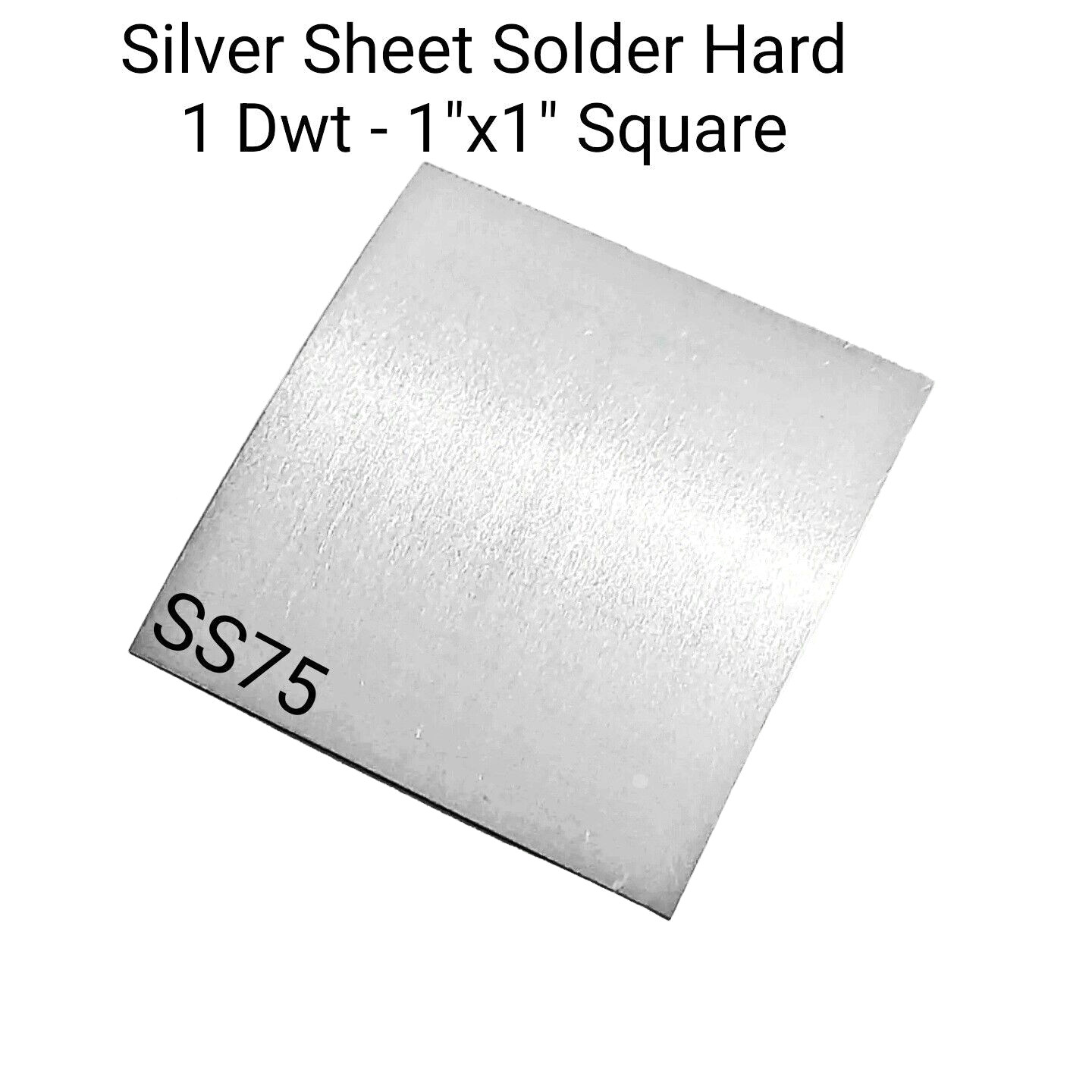 Silver Solder Sheet 75% Hard Flow 1 Dwt Jewelry Making Soldering Repair