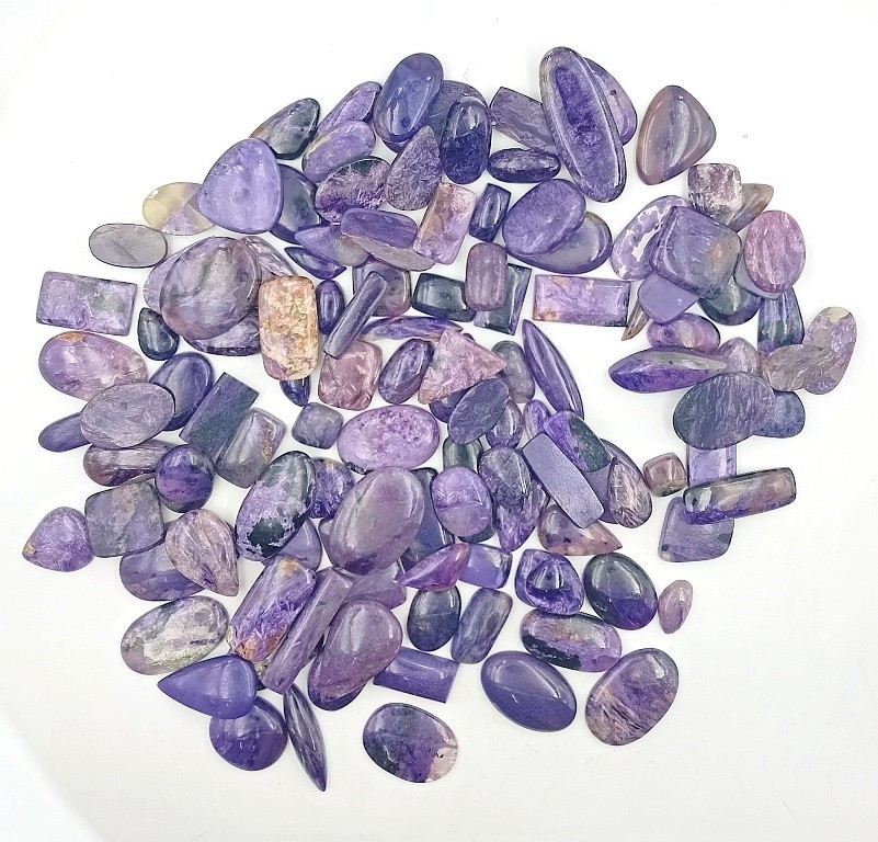 Mix Shape Charoite Gemstone For Earring, Pendant, Necklace Jewelry Making 72461