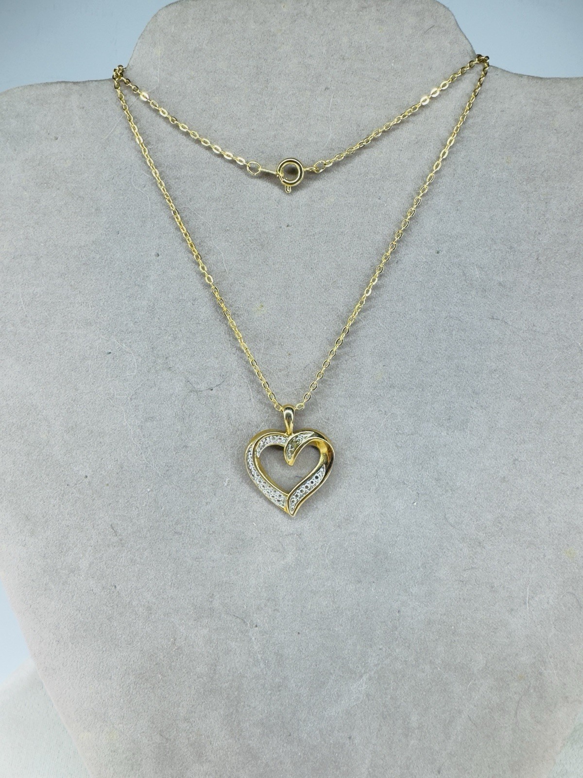 Love Heart Jewelry Lot Necklaces Vintage Modern Mix 7 Pieces