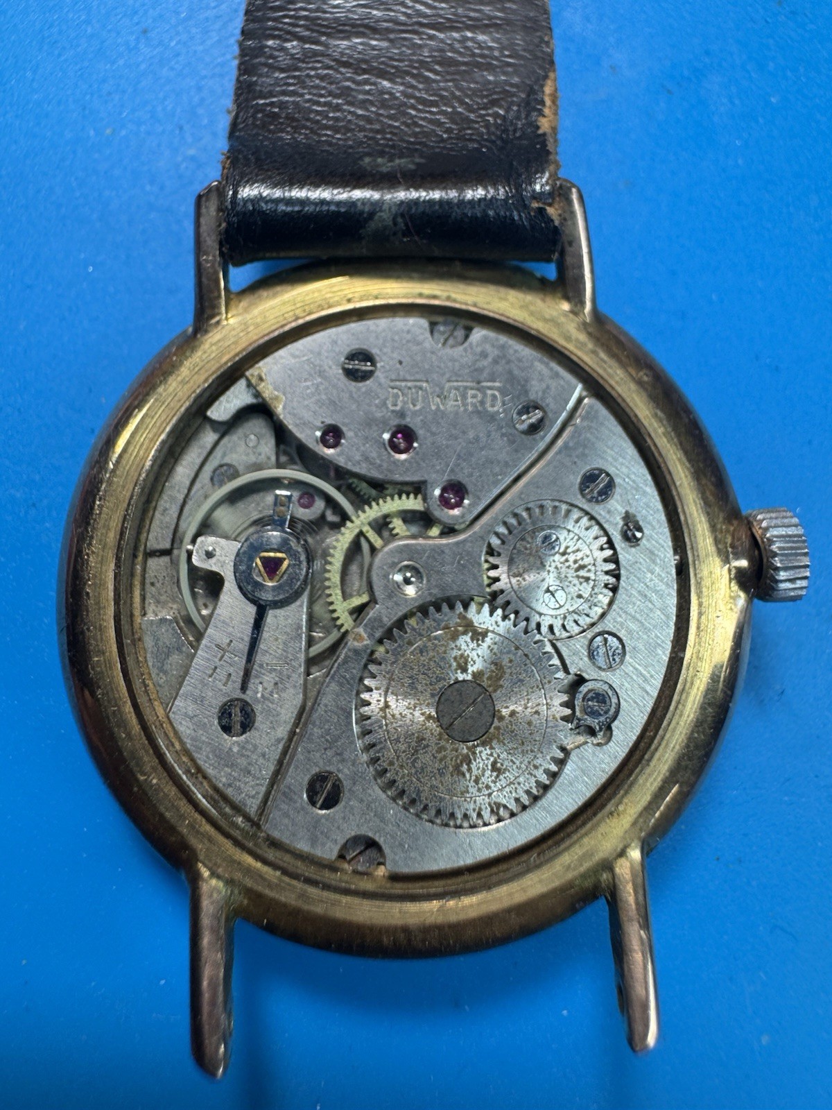 Vintage Duward Diplomatic Men’s Watch 17 Jewels Swiss Made Working – Repair