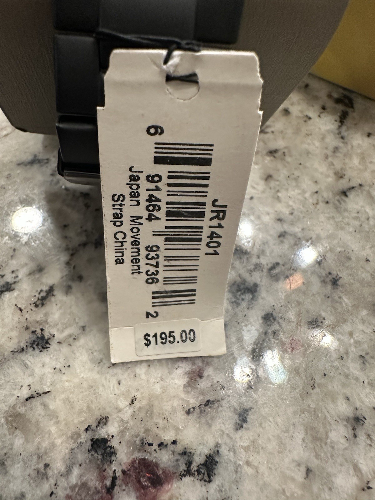 Fossil Nate Chronograph Men’s Watch Black Stainless Steel JR1401 NWT MSRP $195
