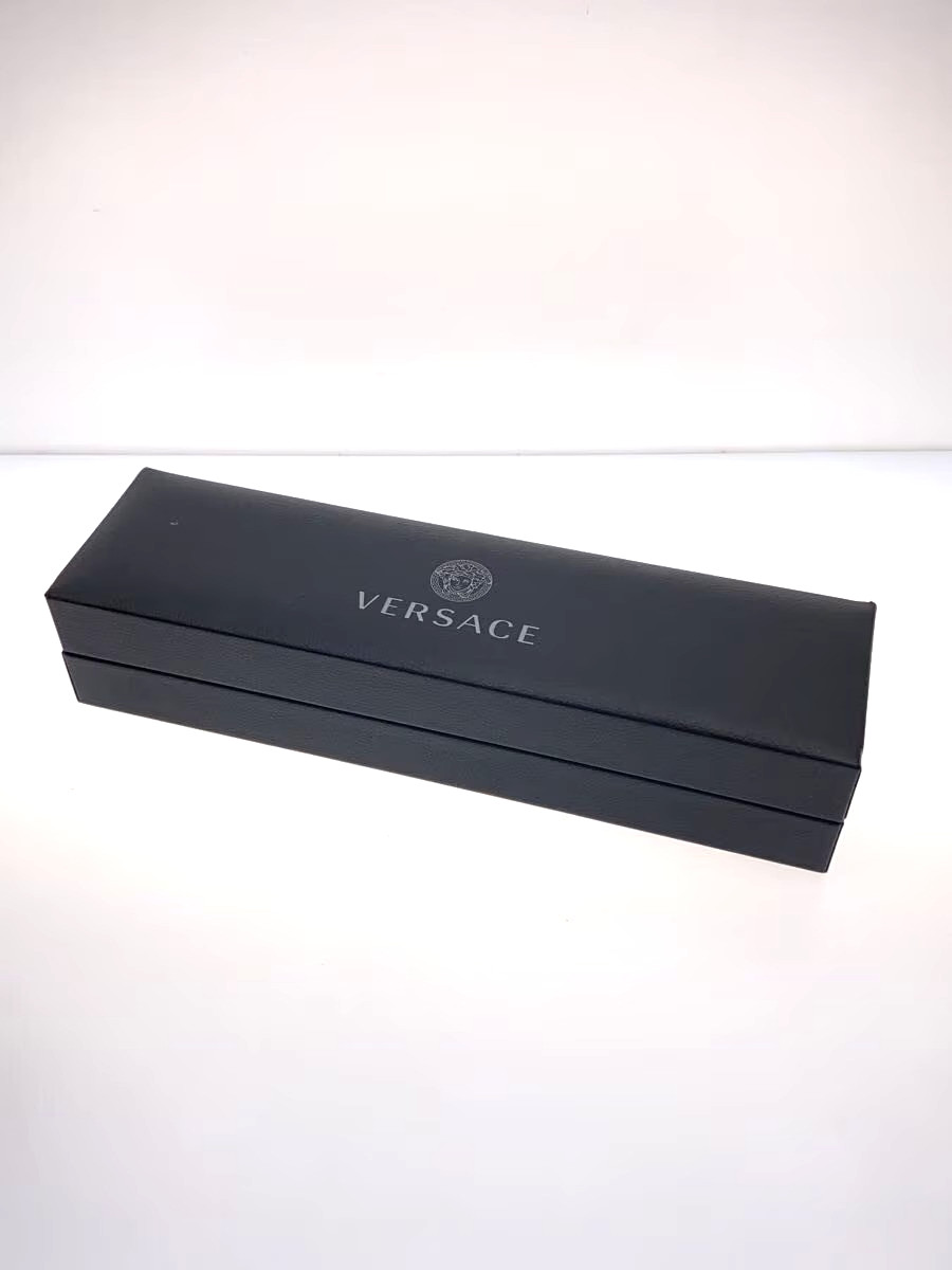 Versace Medusa Head Gold Tone Link Chain Necklace Men 18in / 46cm w/ Box